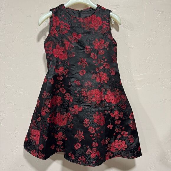 Red and Black Rose Jacket & Dress by Bed of Roses Druh Farrell Canada - Picture 7 of 11